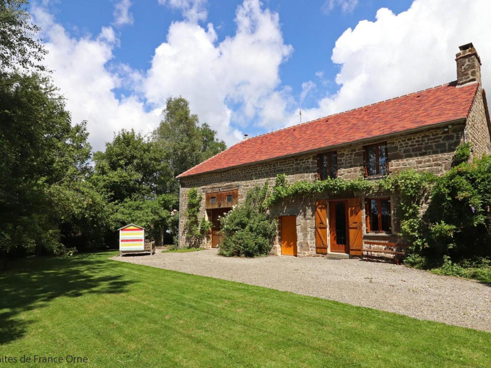 Maison De Charme Avec Jardin, Nature, Cheminee, Wifi, Proche Manoirs Et Rivieres Tortueuses - Fr-1-497-99 Saint-Bomer-les-Forges ภายนอก รูปภาพ